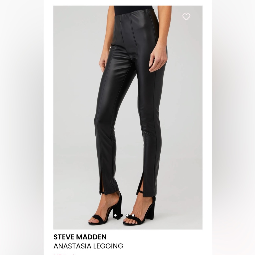 Steve Madden Anastasia Leather Leggings